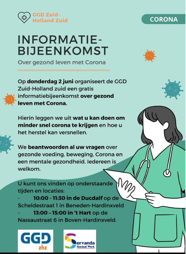 Informatiebijeenkomst Over Gezond Leven En Corona :: We Zijn Zelf Het ...